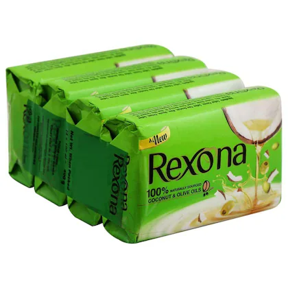 Rexona Coconut Soap (Pack of 4)