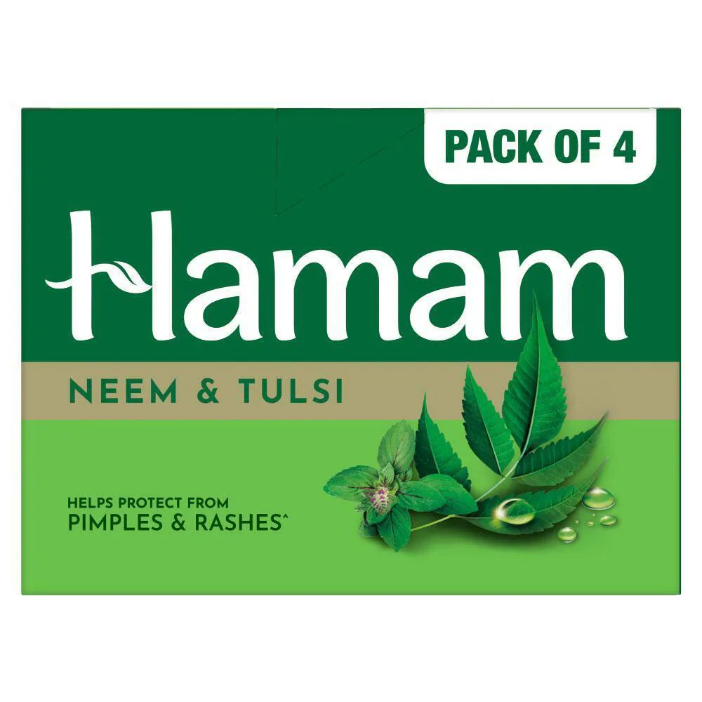 Hamna Neem & Tulsi Saop (Pack of 4)