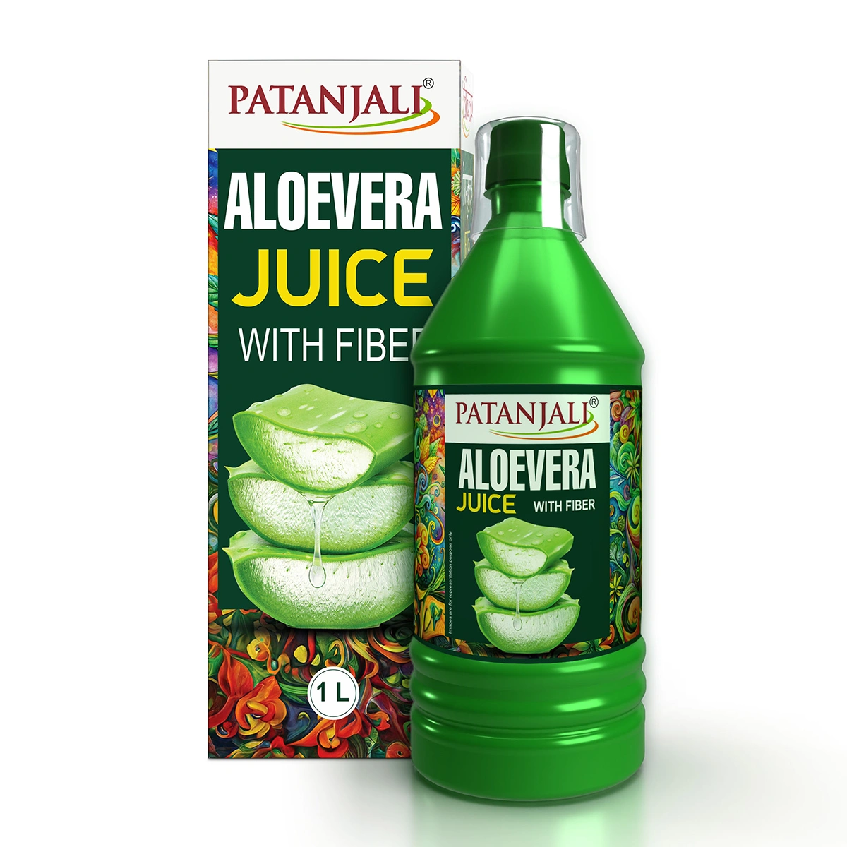 Patanjali - Aloevera Juice With Fiber
