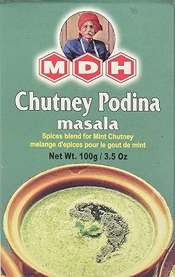 MDH Chutney Podina Masala - चटनी पुदीना मसाला