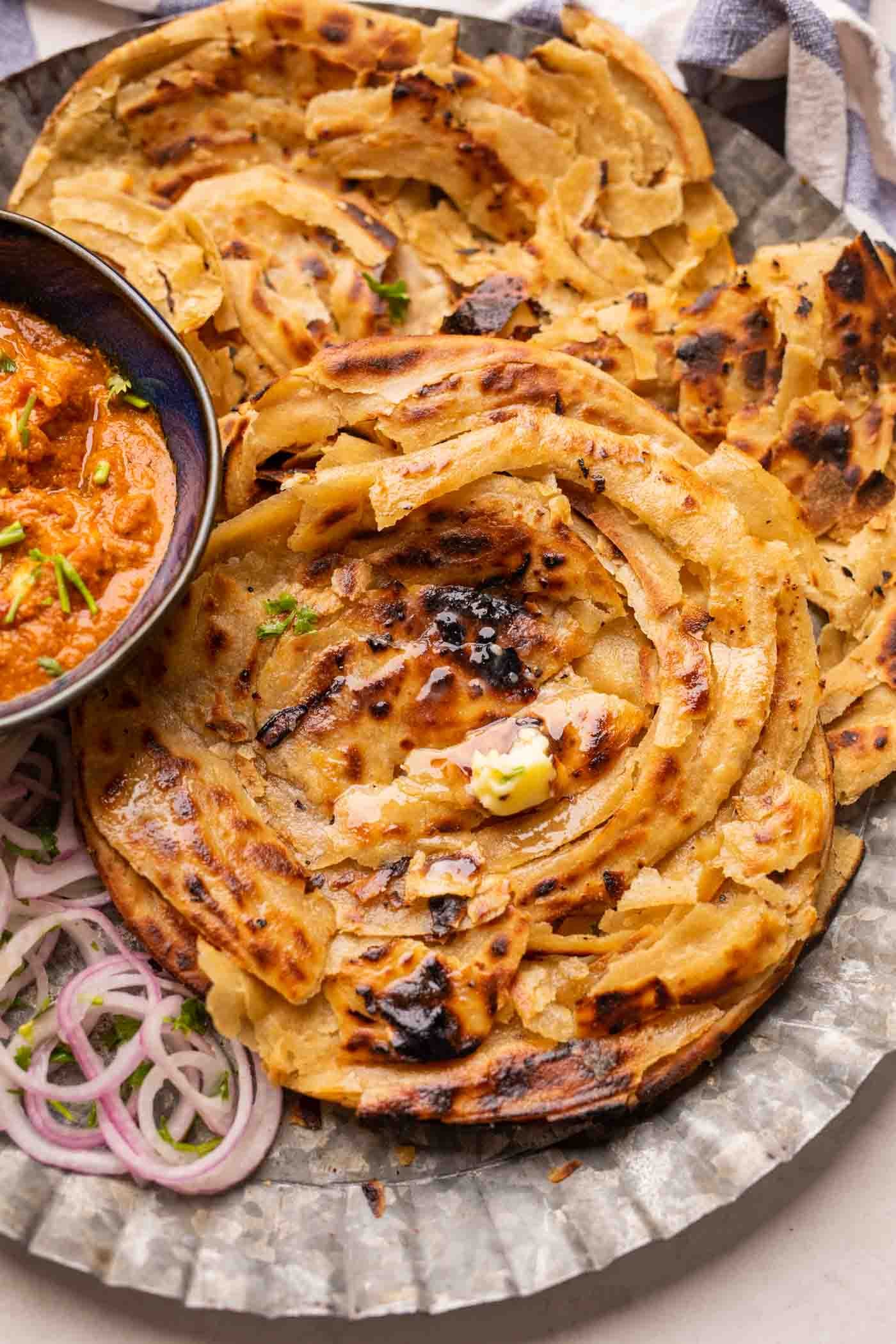 Lachha Paratha TB