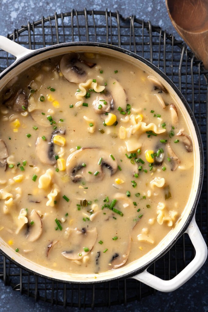 Mushroom Corn Soup FC