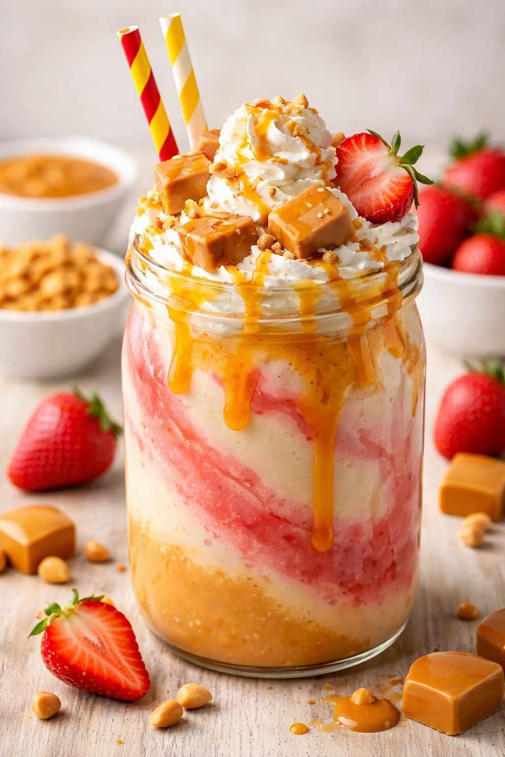 Butterscotch Strawberry Shake FC
