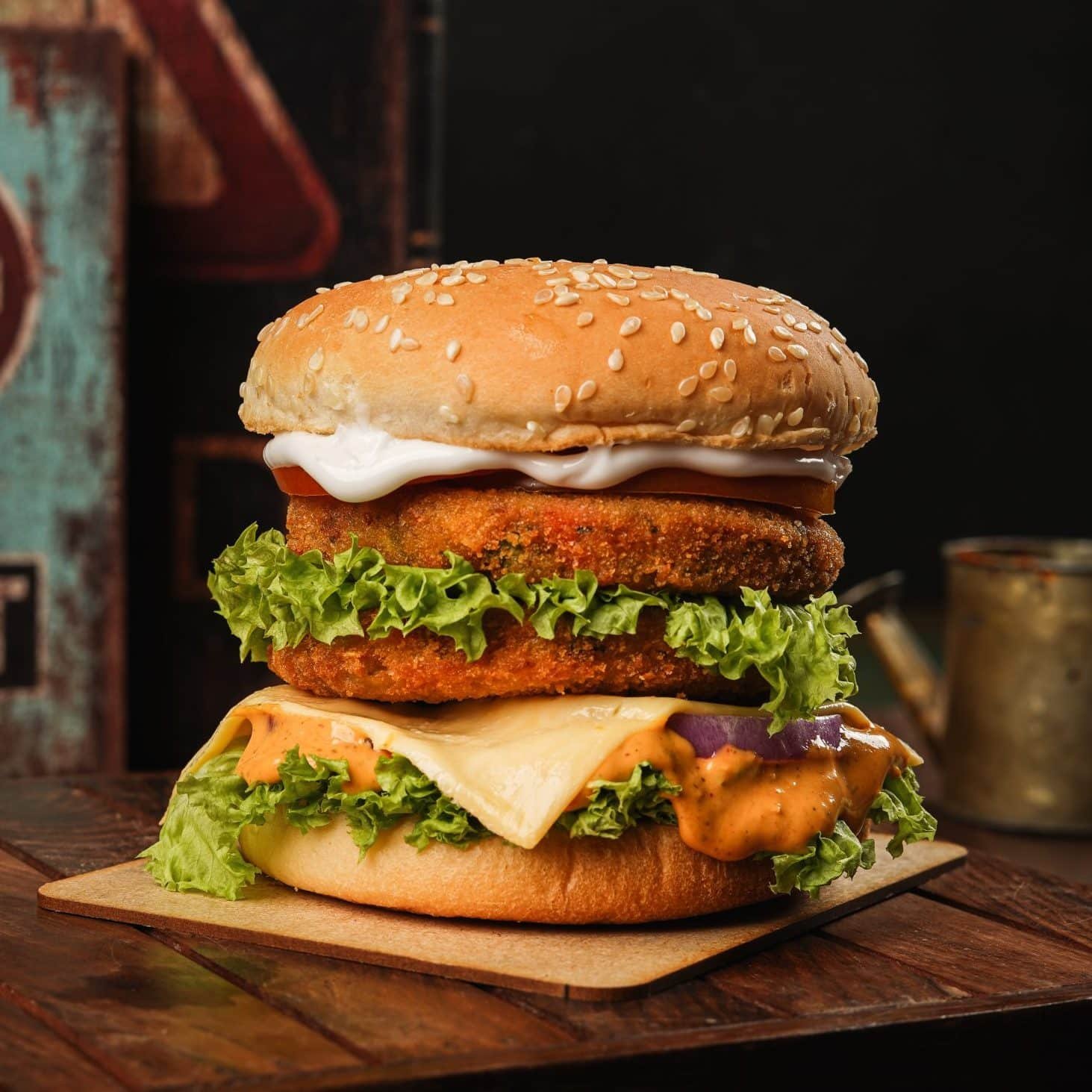 Veg Maharaja Burger SR