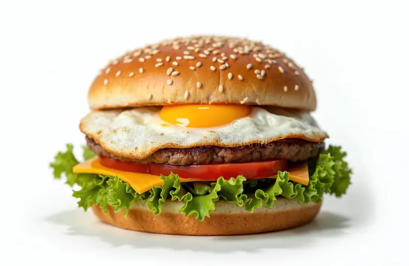 Egg Snakker Burger SR