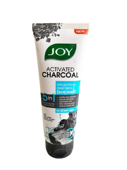 Joy Activated Charcoal Face Wash 