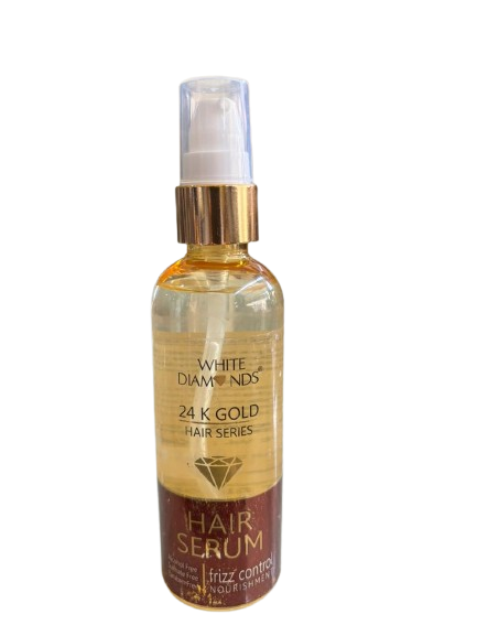 White Diamond 24k Gold Hair Serum 