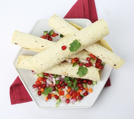 Papad & Salad