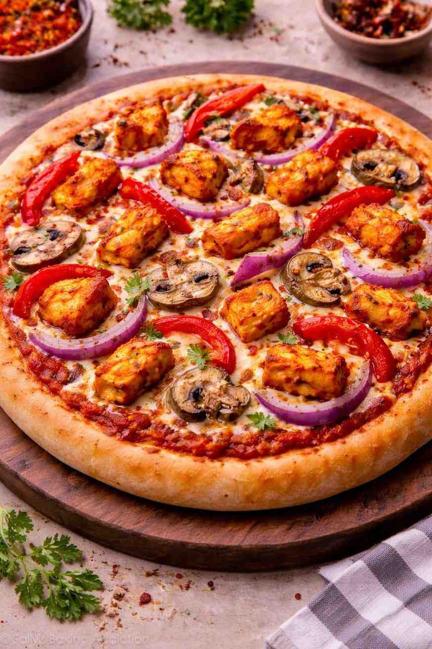 Peri Peri Paneer Pizza DF