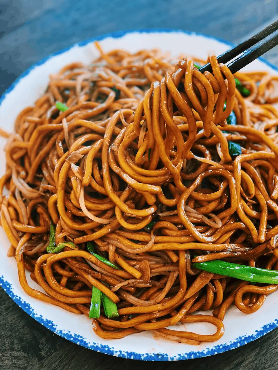 Pan Fried Noodles DF