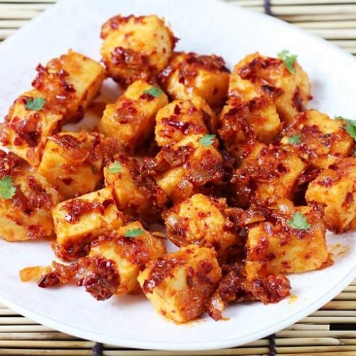Chilly Garlic Paneer DF