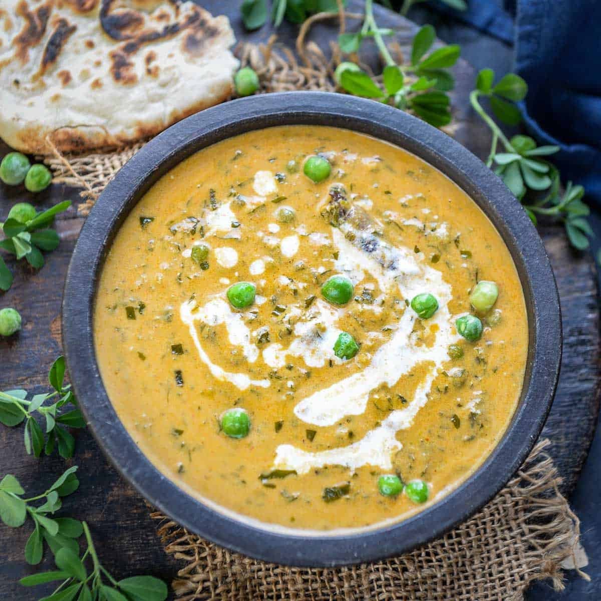 Matar Malai Methi DF