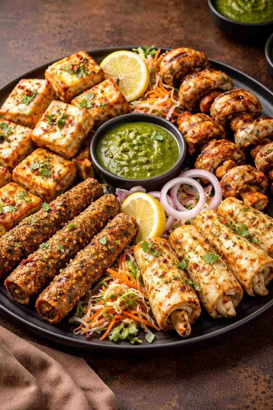 Tandoori Veg Platter DF