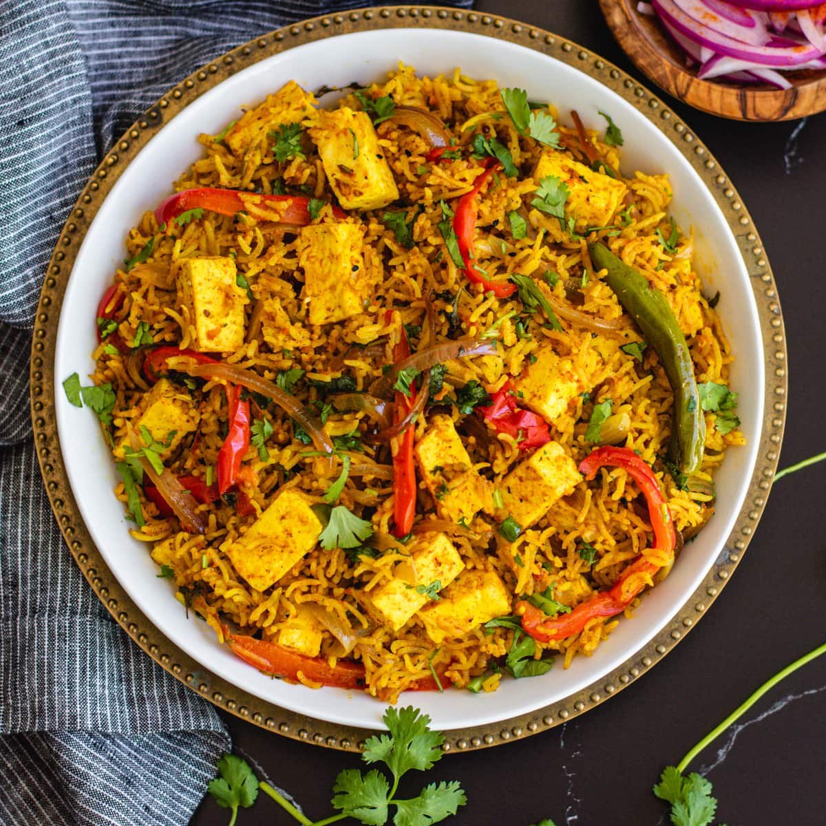 Paneer Biryani DF