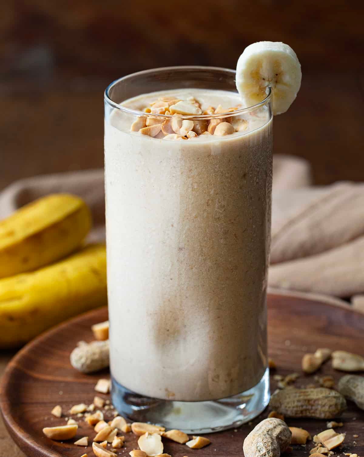 Banana Shake with Peanut Butter KC