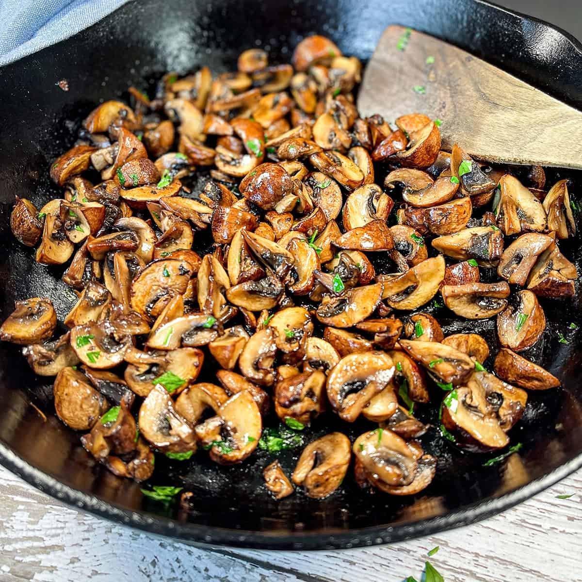 Mushroom Saute Chaat KC