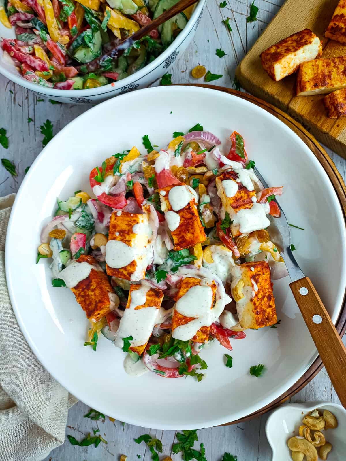 Mix Veg Paneer+Tikki Salad FF