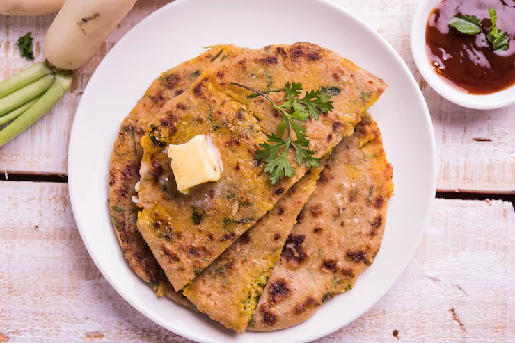 Aloo Pyaz Paratha AS