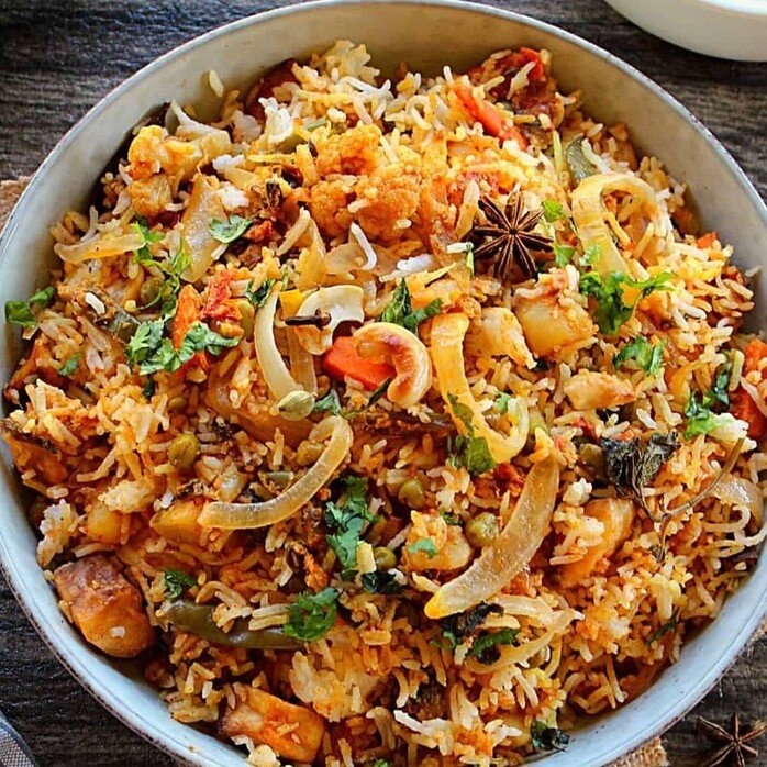 Veg. Biryani AS